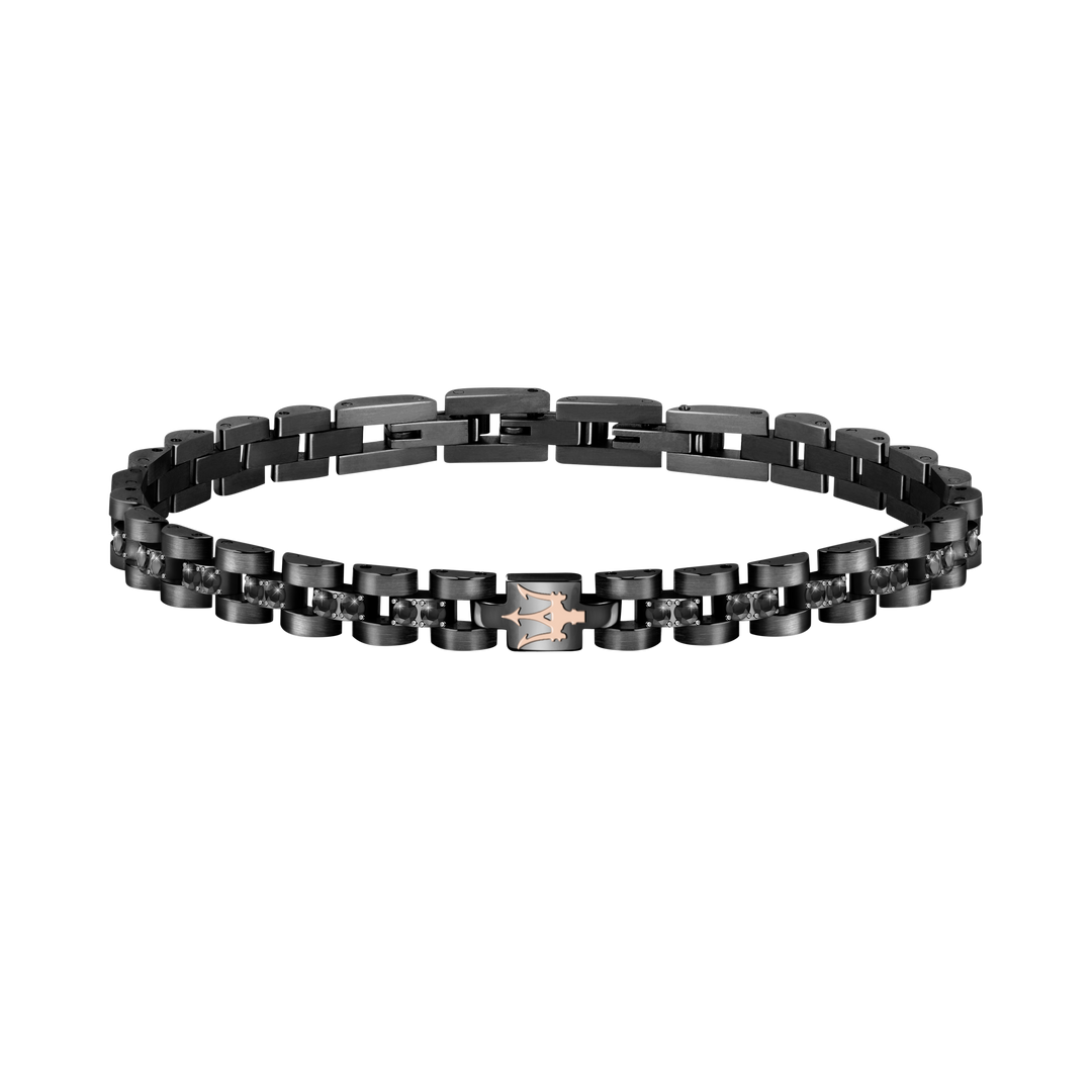 Maserati Crystals Black and Gold Bracelet