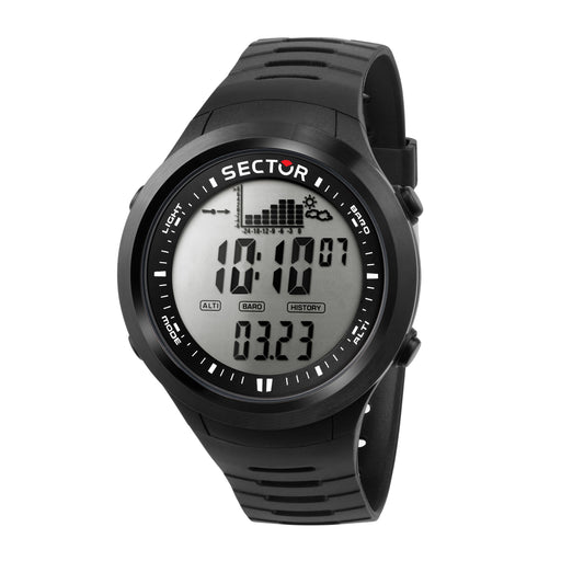 Sector Ex-30 Black Digital Watch
