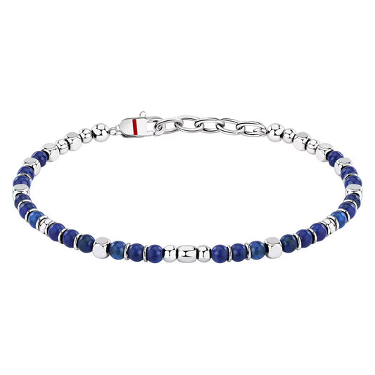 Sector Basic Bracelet with Lasurite & Hematite 19+3cm