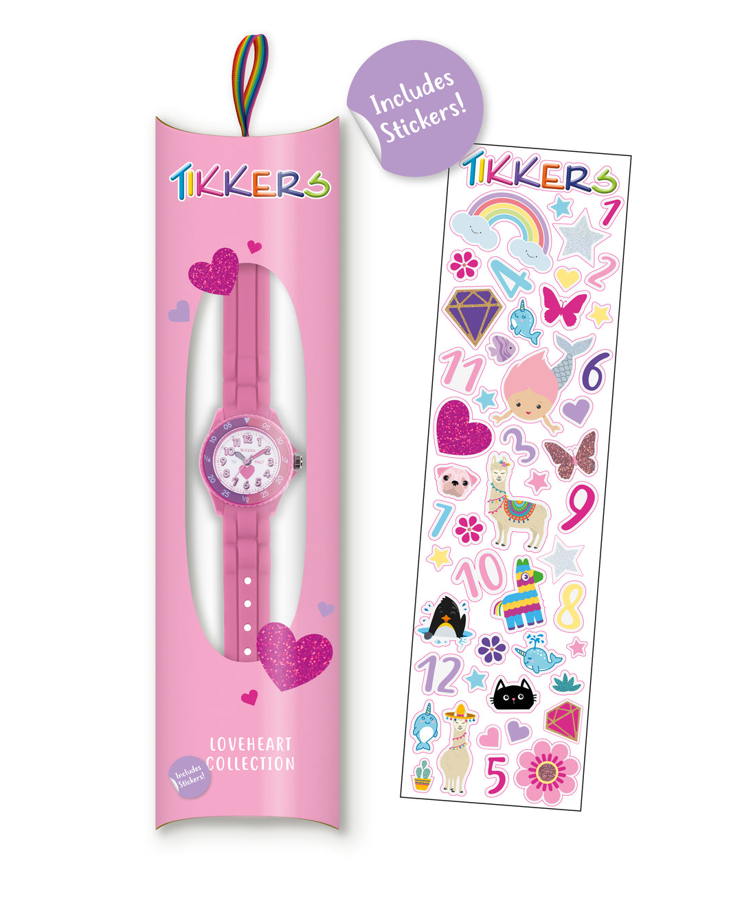 Tikkers Time Teacher Pink Silicone