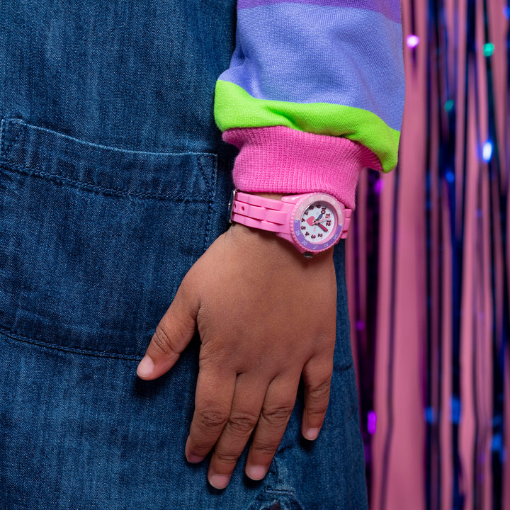 Tikkers Time Teacher Pink Silicone