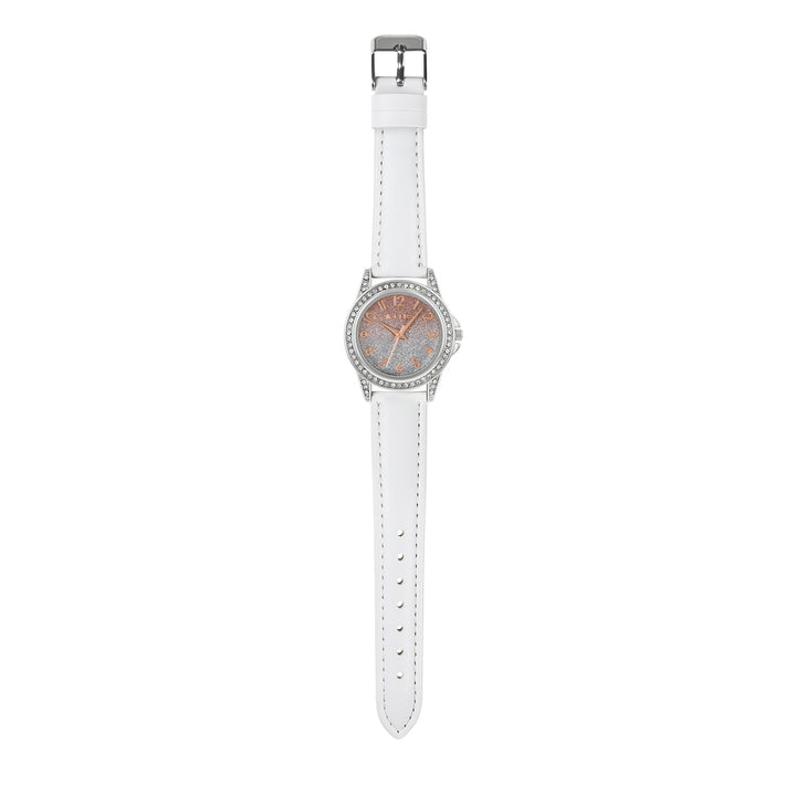 Tikkers White Fashion Straps Sparkle Dial Watch