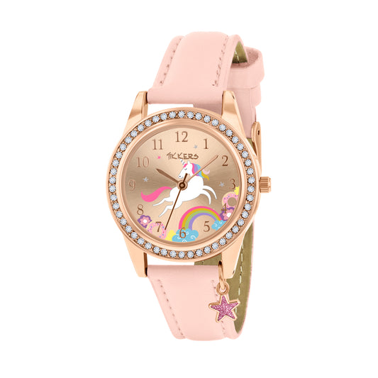 Tikkers Charm Collection Unicorn Pink Strap
