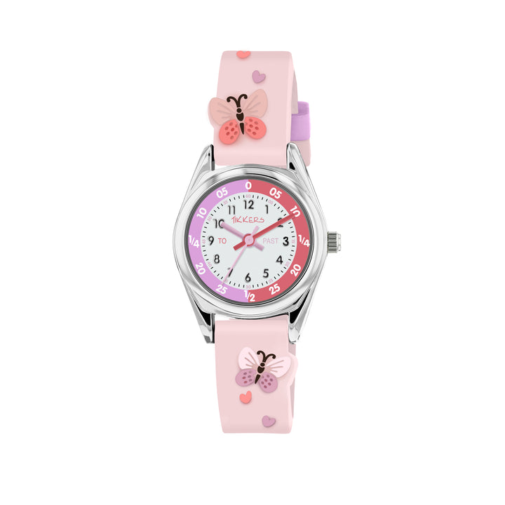 Tikkers Time Teacher Butterfly 3D Silicone Strap