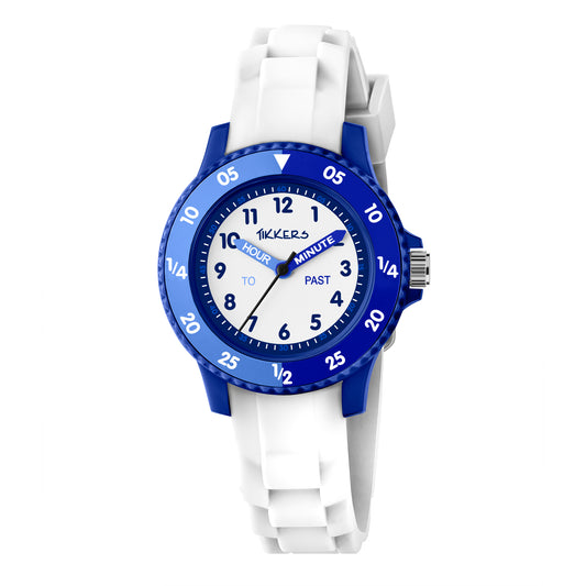 Tikkers White Silicone Time Teacher