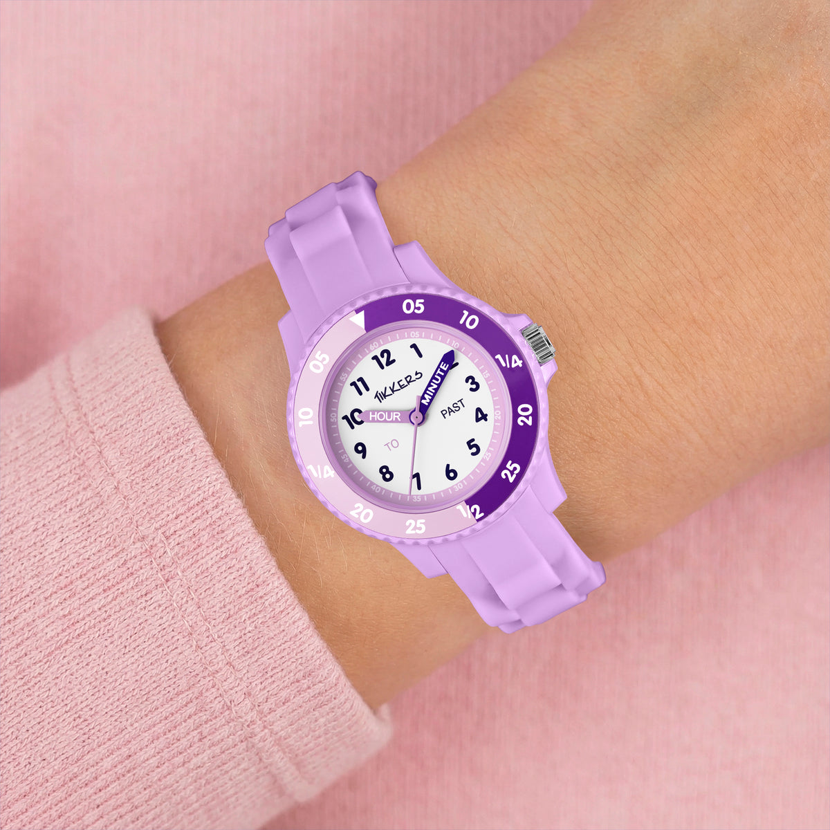 Tikkers Lilac Silicone Time Teacher