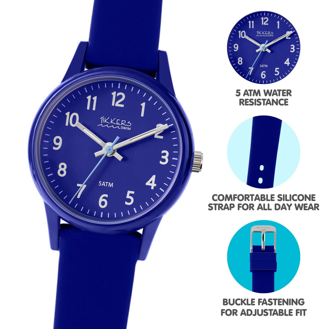Tikkers Blue Silicone Time Teacher