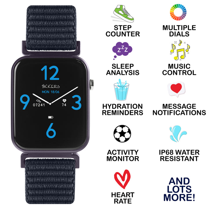 Tikkers Series 13 Navy Velcro Strap