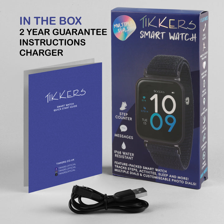 Tikkers Series 13 Navy Velcro Strap