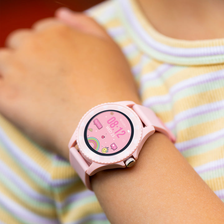 Tikkers Series 34 Smart Watch Pink Strap