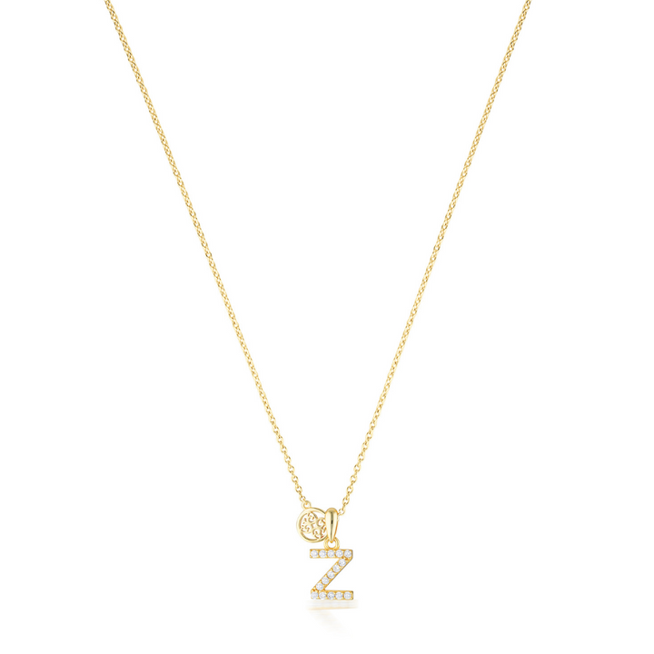 LUXURY LETTERS Z INITIAL PENDANT GOLD
