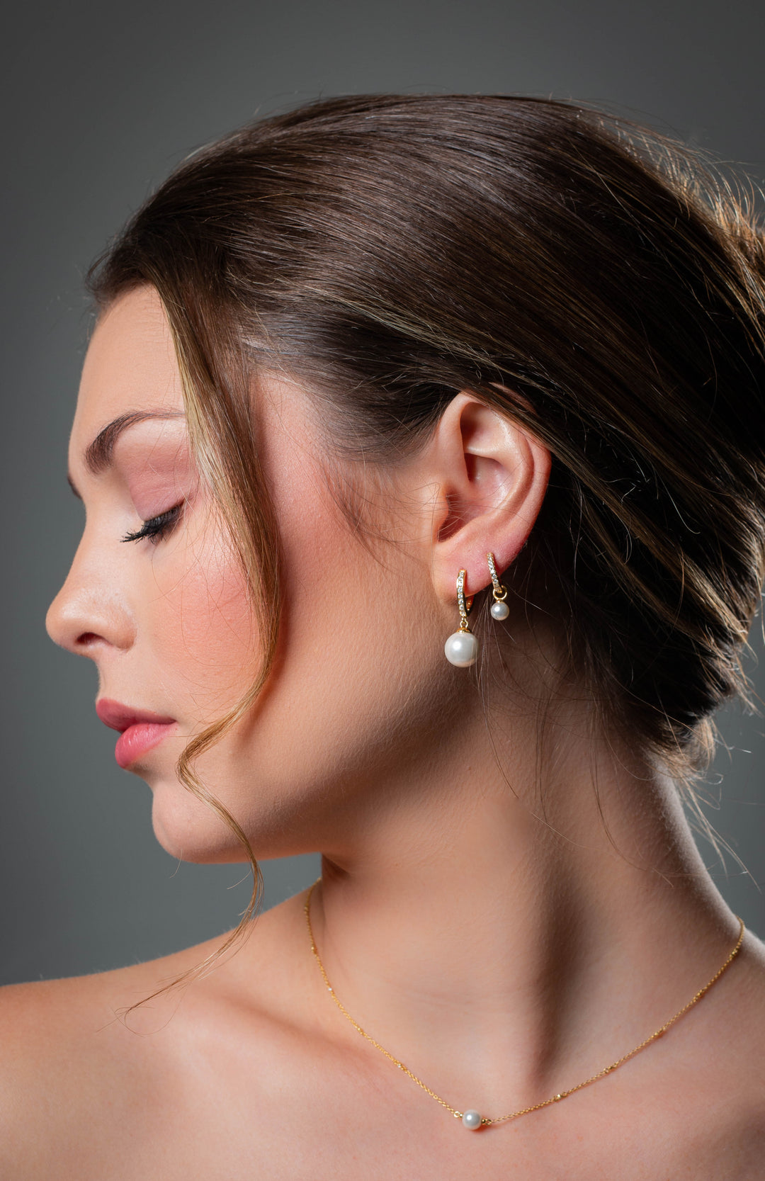 RED CARPET PROMENADE EARRINGS GOLD