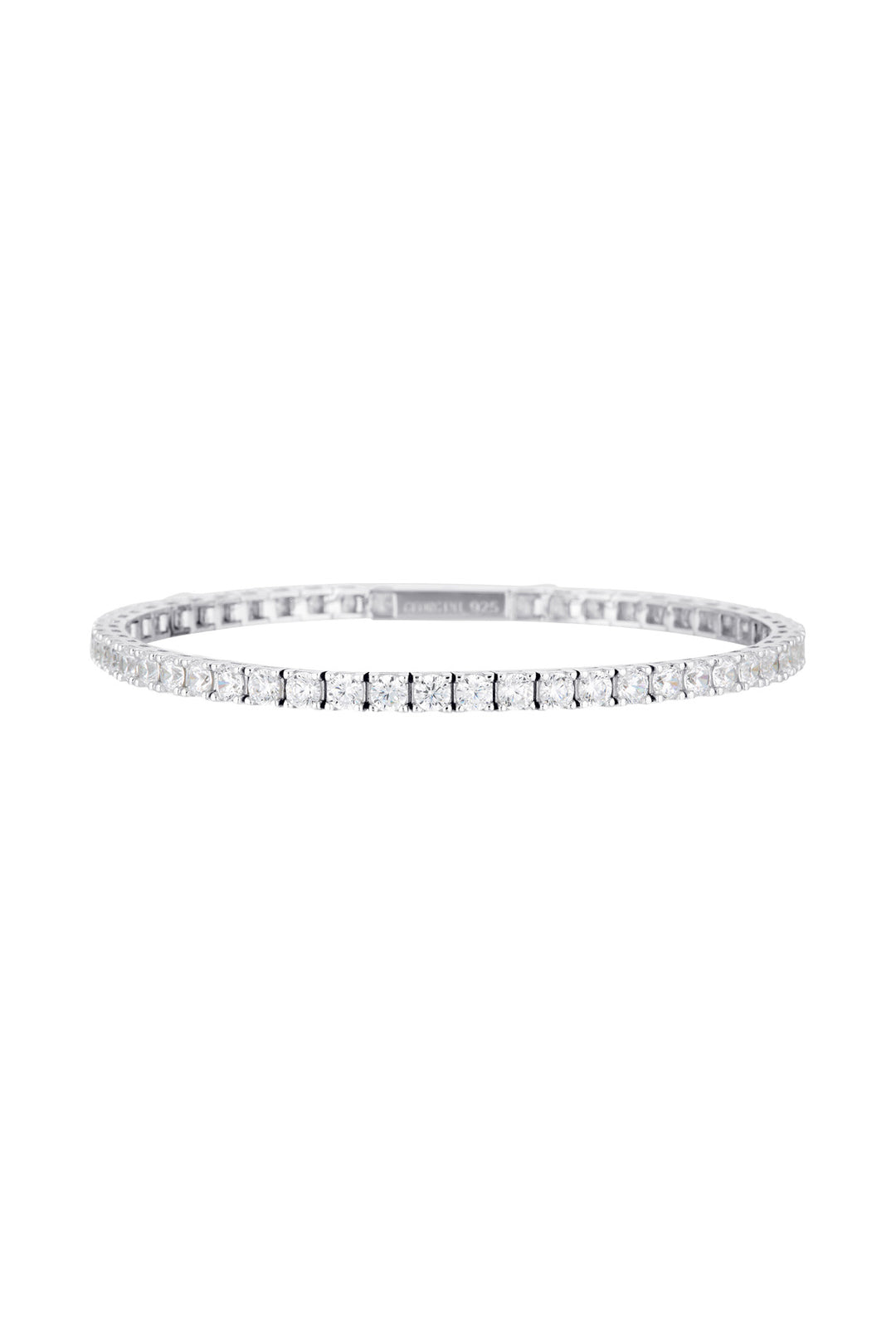 SELENA 3MM TENNIS BRACELET SMALL 16.5CM SILVER