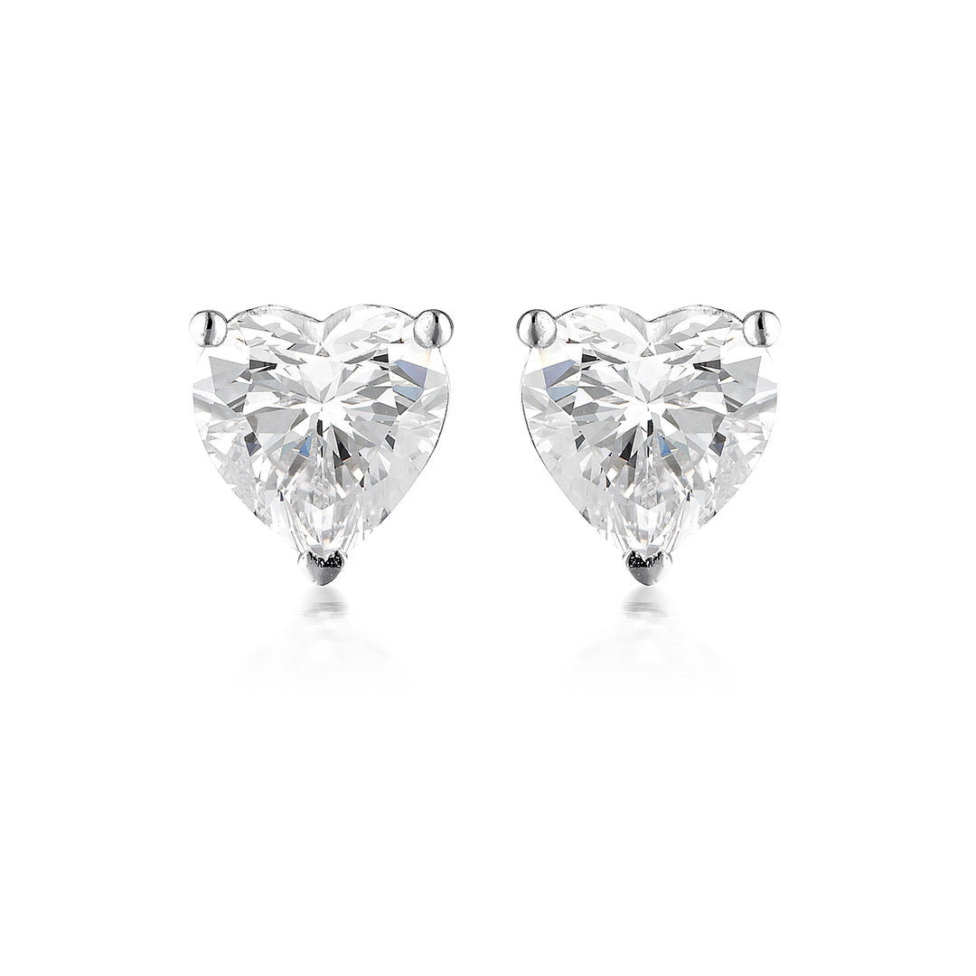 AURORA FIRST BLUSH EARRINGS SILVER