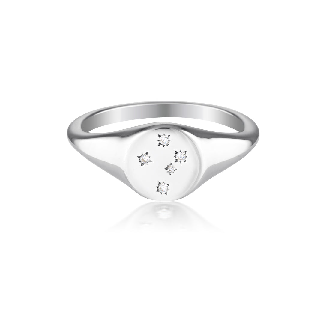 SOUTHERN CROSS RING SILVER - 8