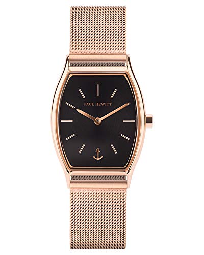 Paul Hewitt Modern Edge Black Sunray Gold Watch