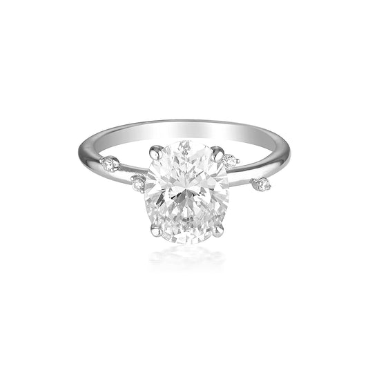 AURORA SOUTHERN LIGHTS RING SILVER - 7