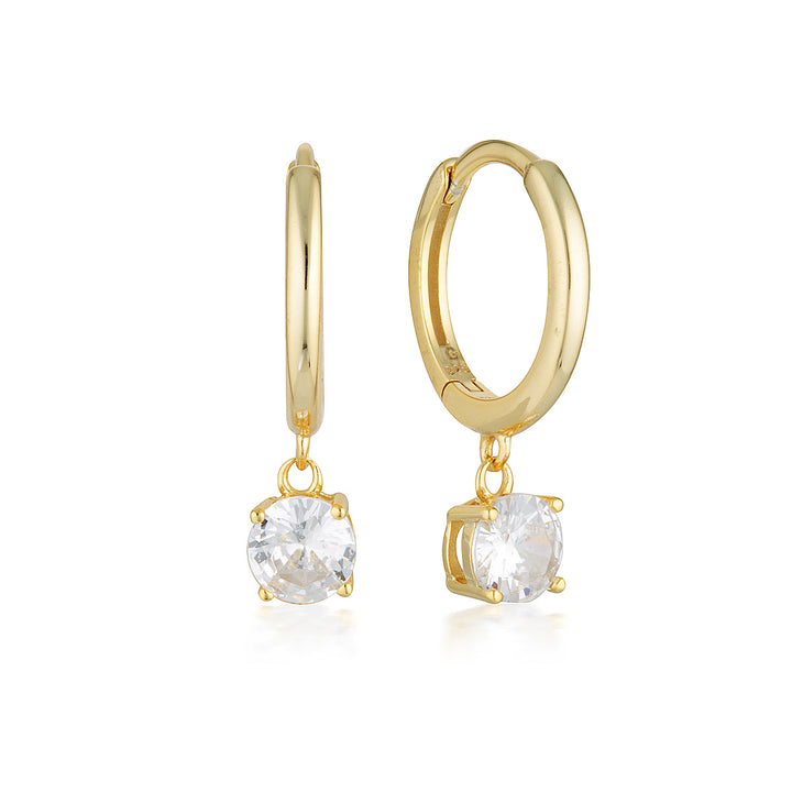 BRIA HOOP GOLD EARRING