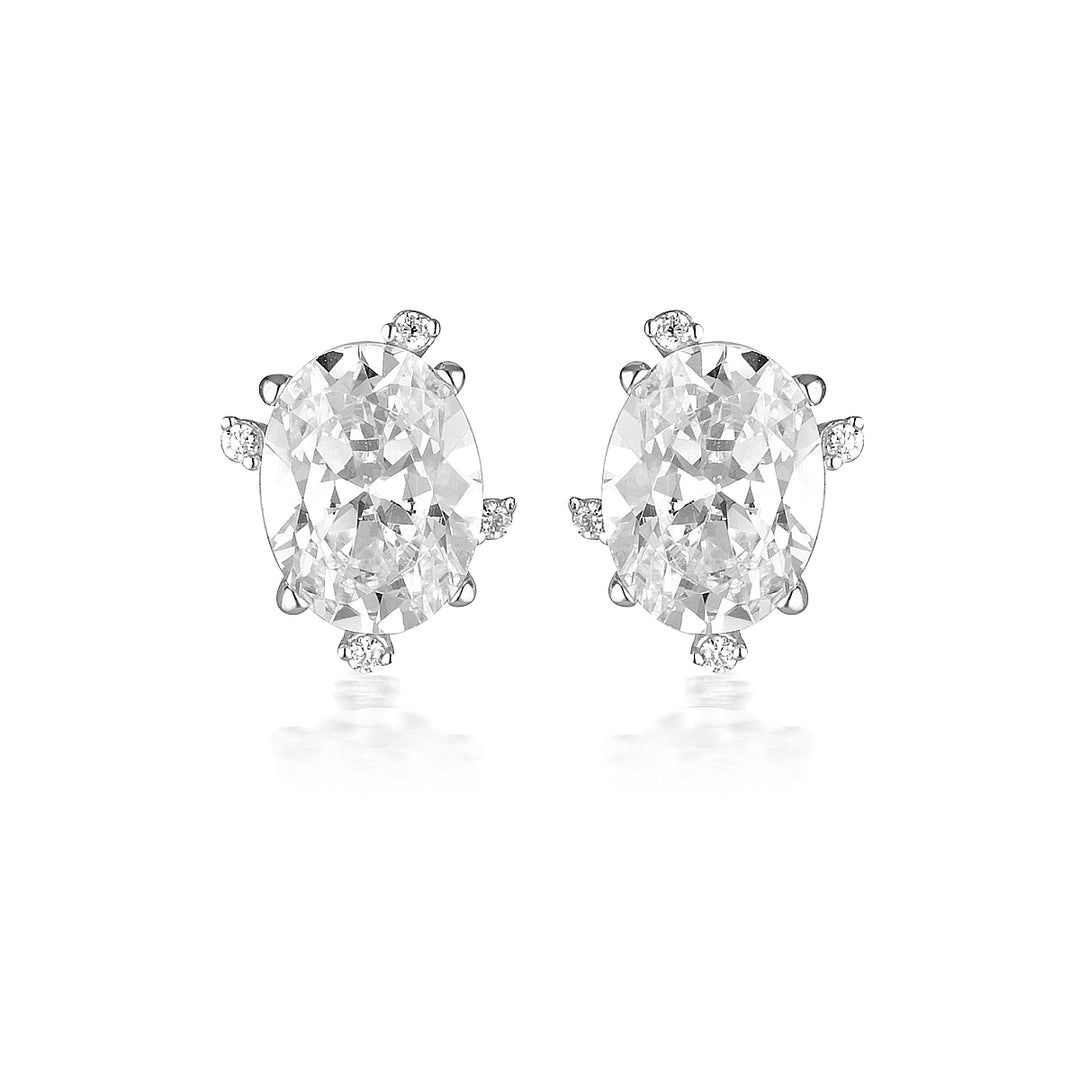 AURORA SOUTHERN LIGHTS EARRINGS SILVER
