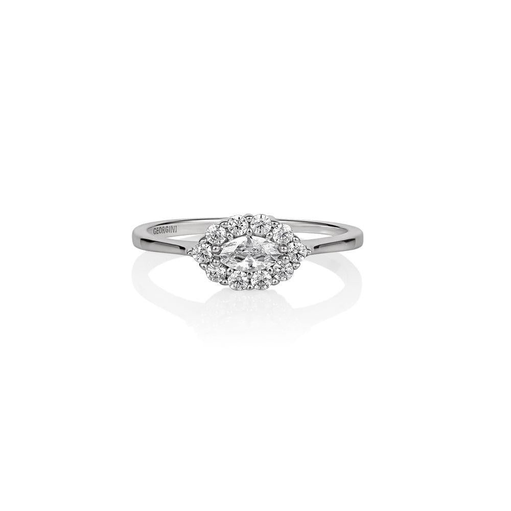HEIRLOOM EVERMORE RING SILVER - 9